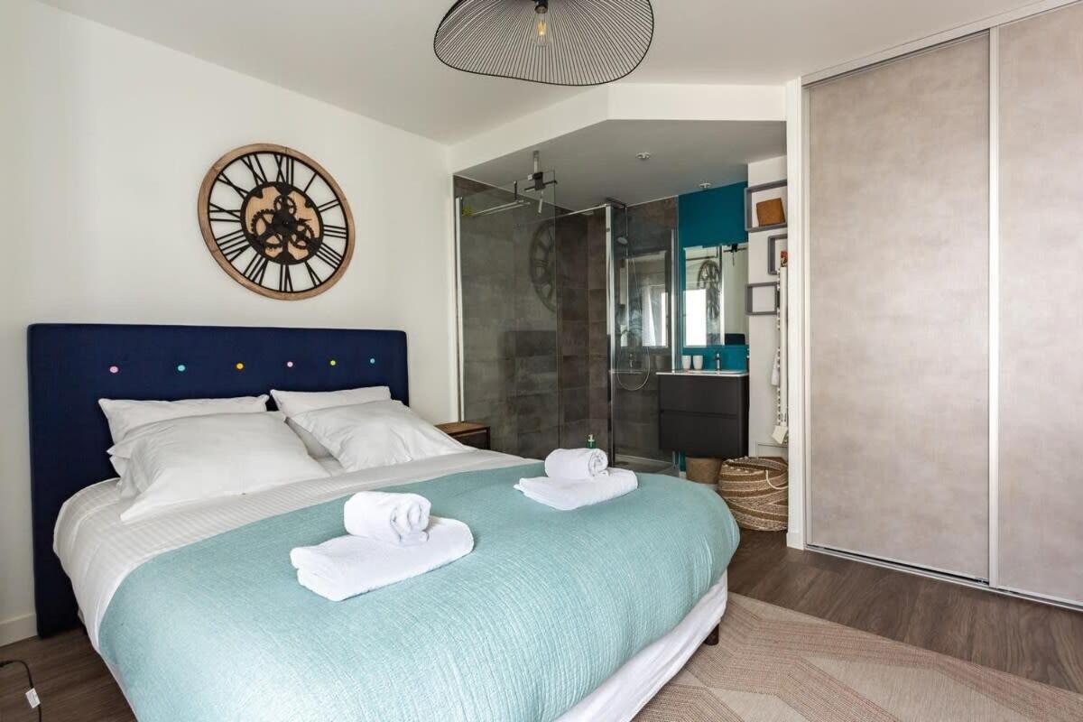 Le Saint Helier -Appartement Cosy Et Calme Parking Rennes Eksteriør billede