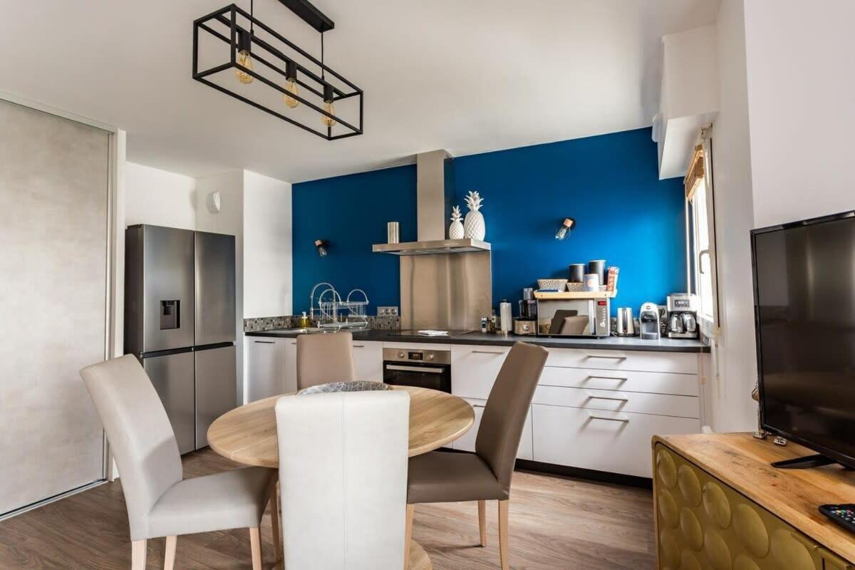 Le Saint Helier -Appartement Cosy Et Calme Parking Rennes Eksteriør billede